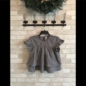 Zara Babydoll Blouse